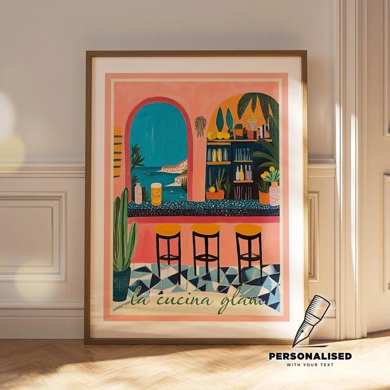 Cocktail Bar print from Gallery Chroma