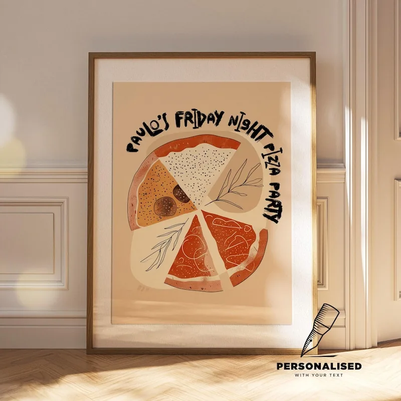 Italian Trattoria Pizza print from Gallery Chroma